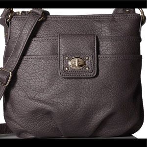 Rosetti Triple Play Bonnie Cross Body Bag, Smoke